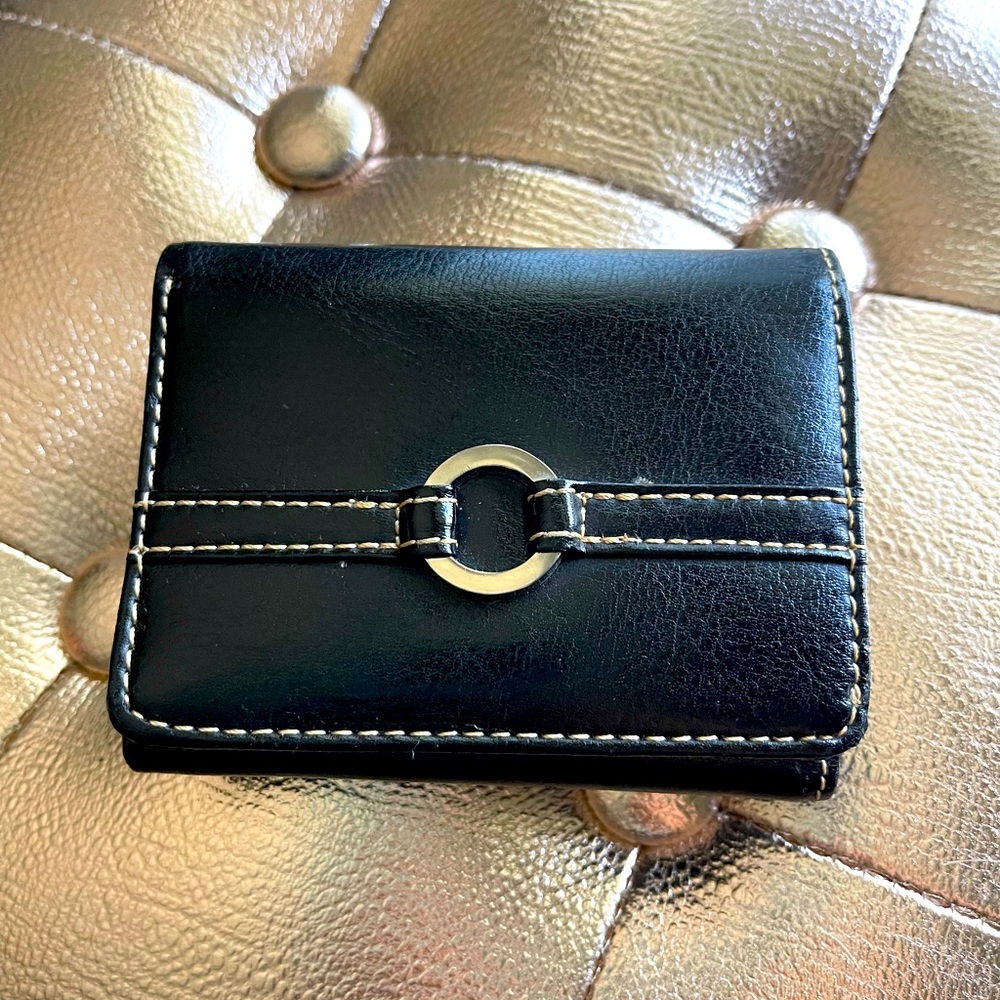 Vintage Trifold Leatherette Wallet